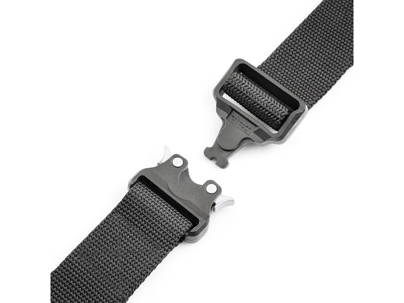 Ремінь Кобра 40 мм (пластикова пряжка) | Чорний