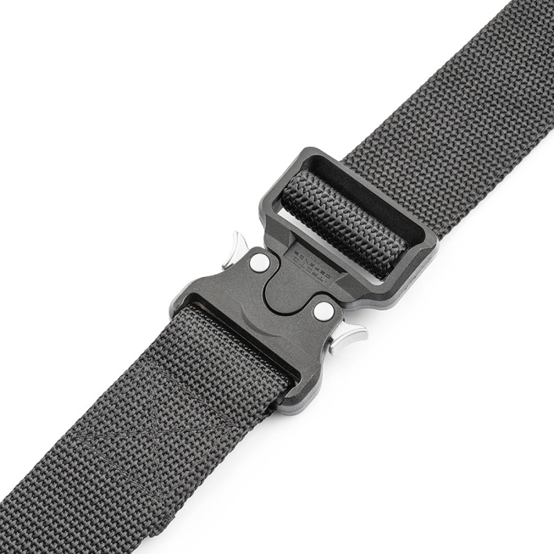 Ремінь Кобра 40 мм (пластикова пряжка) | Чорний