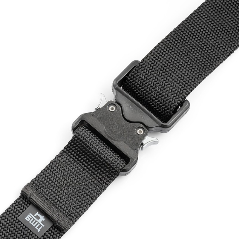 Ремінь Кобра 40 мм (пластикова пряжка) | Чорний