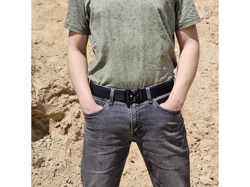 Ремінь Кобра 40 мм | Чорний