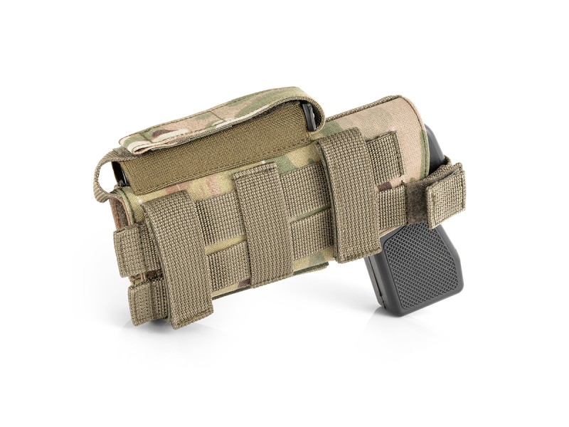 Кобура тактична універсальна (MOLLE / Стегнова) | Multicam