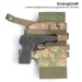 Кобура тактична універсальна (MOLLE / Стегнова) | Multicam