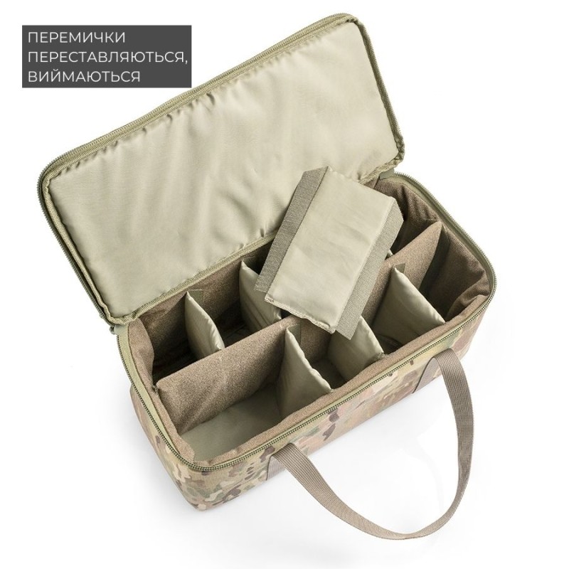 Рюкзак для FPV Елька (10 дронів до 10 дюймів) з сумкою для батарей | Мультикам