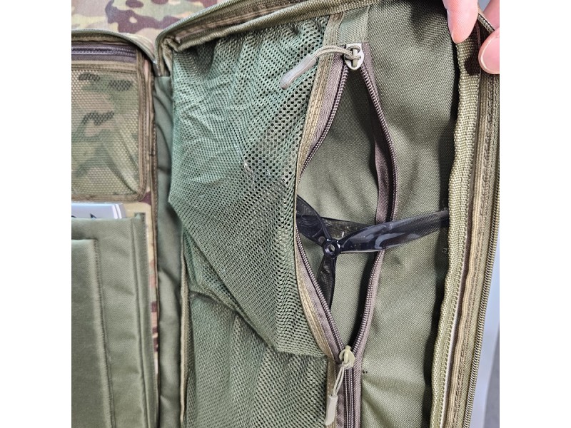 Рюкзак для FPV Класичний (8 дронів до 10 дюймів) з відсіками для апаратури та батарей | Мультикам