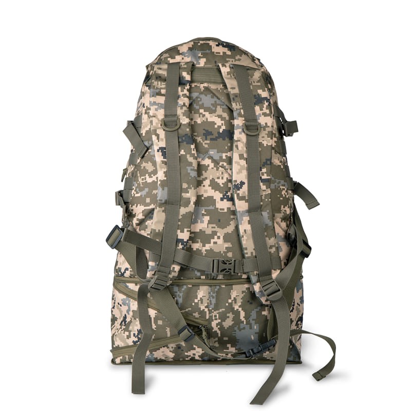 Тактичний рюкзак-трансформер 40-60 л Піксель (Cordura 900D)