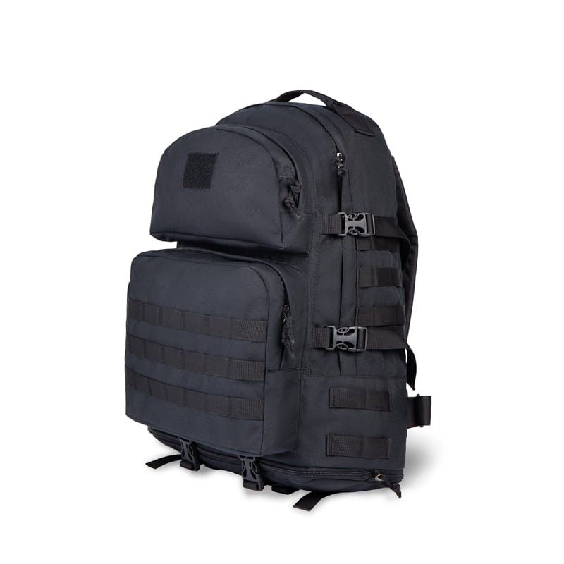 Тактичний рюкзак-трансформер 40-60 л Чорний (Cordura 900D)