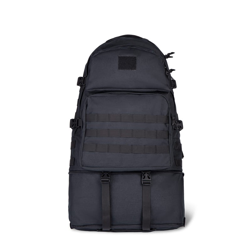 Тактичний рюкзак-трансформер 40-60 л Чорний (Cordura 900D)