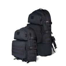 Рюкзак-трансформер 40-60л Чорний (Cordura)