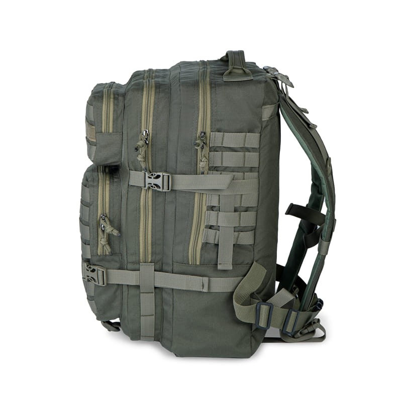 Тактичний штурмовий рюкзак 38 л Олива з відділенням для гідратора (Cordura 900D)