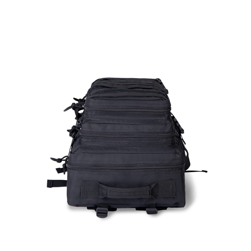 Тактичний штурмовий рюкзак 38 л Чорний з відділенням для гідратора (Cordura 900D)