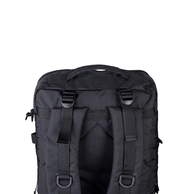 Тактичний штурмовий рюкзак 38 л Чорний з відділенням для гідратора (Cordura 900D)