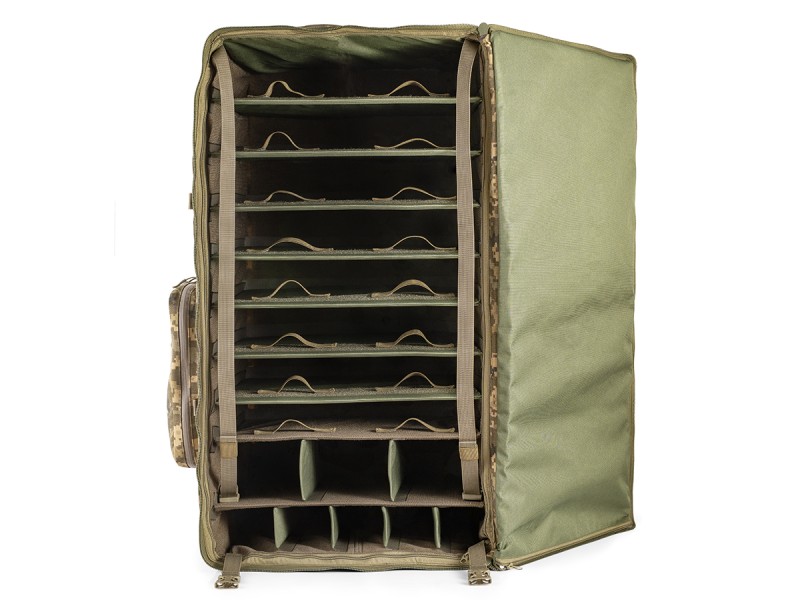 Рюкзак для FPV Класичний (8 дронів до 10 дюймів) з відсіками для апаратури та батарей | Піксель (ММ-14)