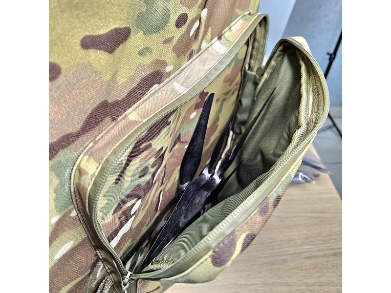 Рюкзак для FPV Класичний (8 дронів до 10 дюймів) з відсіками для апаратури та батарей | Піксель (ММ-14)