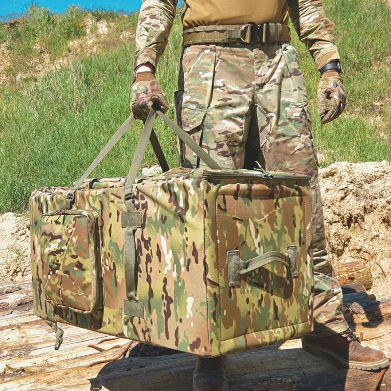 Рюкзак для FPV Класичний (8 дронів до 10 дюймів) з відсіками для апаратури та батарей | Піксель (ММ-14)